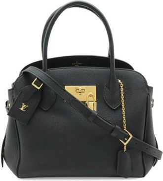 Louis Vuitton Pre-owned Vintage Schoudertas - Dames - Vintage Handtas - Zwart - ONE Size - Leer - Vintage