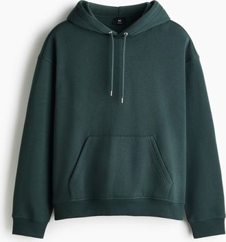 H&M Hoodie in Loose Fit - Turquoise