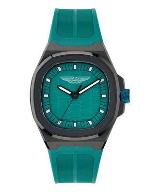 Aston Martin Aml Icon Gpq Mens Green Watch MTIG1F501 Silicone - One Size