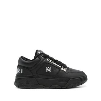 Amiri Logo-embellished Leather Sneakers