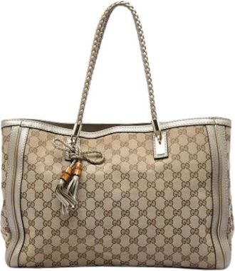 Gucci Pre-owned Bella Tote Bag - - Pre-owned - Donna - Beige - ONE SIZE
