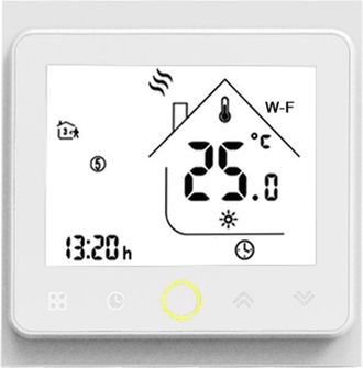 OEM Termostato Inteligente Wi-fi Con Control De Temperatura Mediante Aplicaci&oacute;n, 5a, Compatible Con Alexa / Termostatos Para Agua Y Gas Dom&eacute;sticos - Blanc