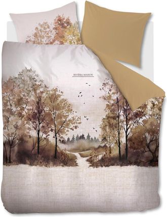 Swiss Sense Rivièra Maison Aurelia Dekbedovertrek Brown