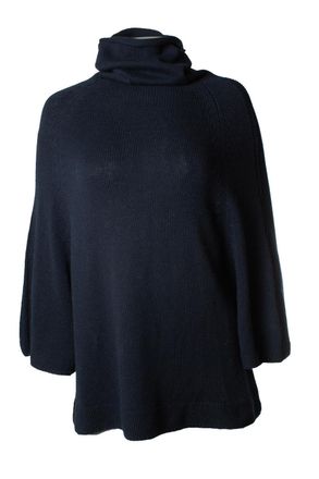 Theory blue knitted turtle neck