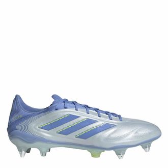 adidas Mens Copa Pure III Soft Ground Lace Up Sneakers in Halo Blue - Size UK 7.5
