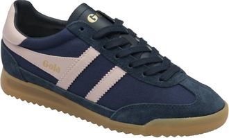 Gola Womens Tornado Sneakers In Navy/silver