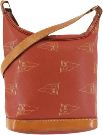 Louis Vuitton Pre-owned Bucket Bags, female, Red, Size: ONE SIZE Pre-owned Vintage Bucket Bag