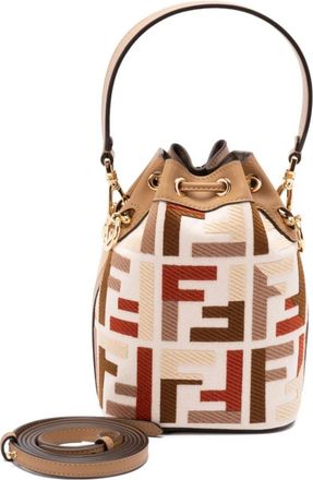 Fendi Multicolor Mon Tresor Bucket Bag