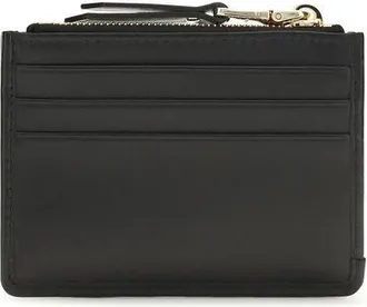 Miu Miu Womens Black Lamb Ovis Aries Wallet
