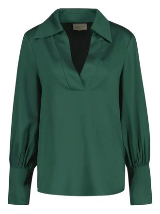 GANT Blusa in raso - Verde