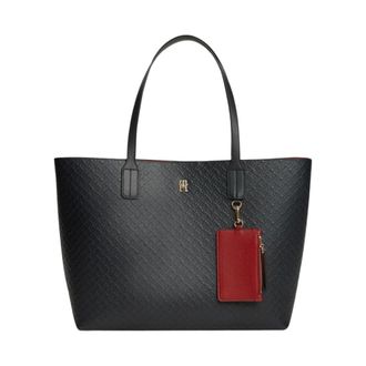 Tommy Hilfiger Icon Portemonnee Shopper - Dames - Tassen - Zwart - Maat: ONE Size