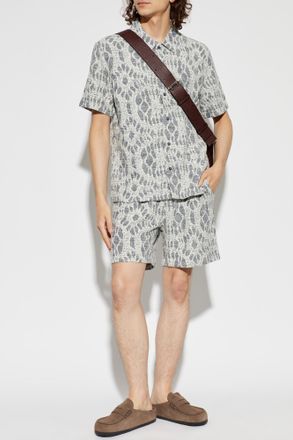 Sams&oslash;e & Sams&oslash;e Shirt Sakvist, Mens, Cream