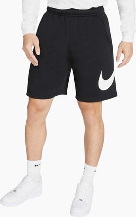 Nike Mens Nike Mens Shorts Terry Summer Comfort Half Pants - Black - Size: 37/36/32