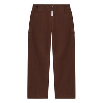 GCDS Gcds, Broeken, Heren, Bruin, XS, Katoen, Cargo Broek