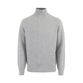 AlphaTauri Turtlenecks, male, Gray, Size: S Grey Parka Jacket for Men