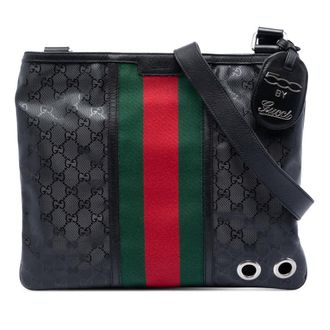 Gucci Pre-owned Gucci Fiat 500 Medium GG Imprime Web Messenger Bag Unisex 7TYUCM56LIJ9LFZW