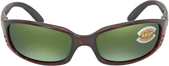 Costa BRINE Green Mirror Polarized Polycarbonate Mens Sunglasses BR 10 OGMP 59
