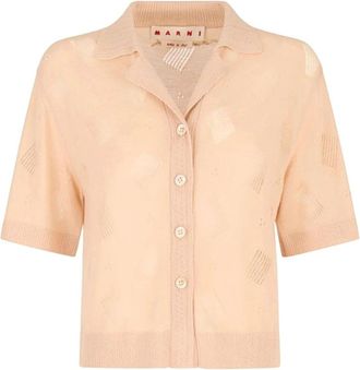 Marni Cardigan - Dames - Vesten - Beige - S - Truien & Vesten