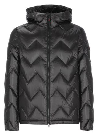 Peuterey Black Honova Chevron Quilted Down Jacket