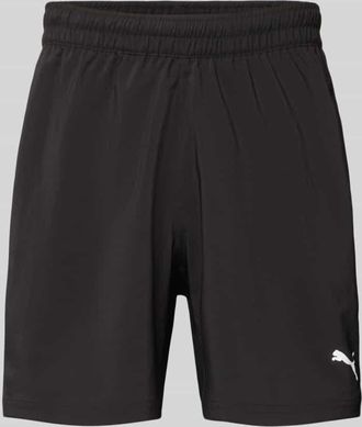 Puma Shorts mit Logo und elastischem Bund in Black, Gr&ouml;&szlig;e XXL