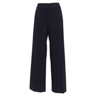 Giorgio Armani Armani Collezioni Trousers in Black Polyamide