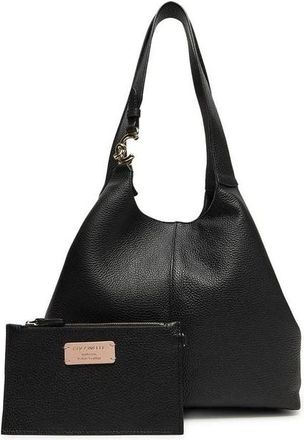 Coccinelle C-Easy Handtas - Dames - Shoppers - Zwart - ONE Size - Leer - Tassen