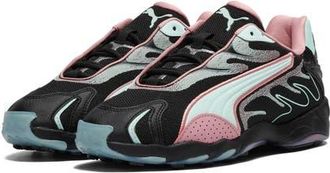Puma Inhale Speed Style Sneaker in Puma Black/Poised Pink at Nordstrom, Size 8