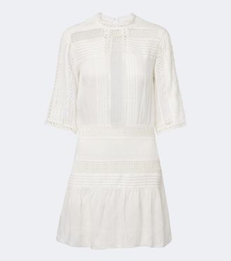 Isabel Marant Abito corto Paige in maglia traforata