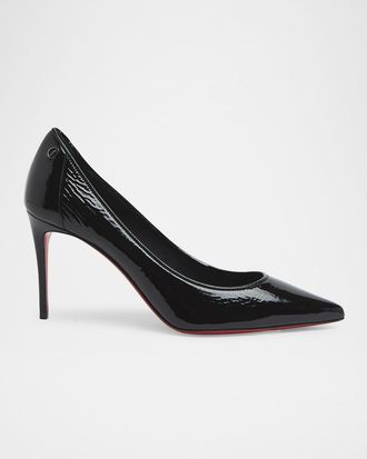 Christian Louboutin 85mm Sporty Kate Patent Pumps