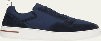 Loro Piana Mens Newport Walk Water-Repellent Sneakers
