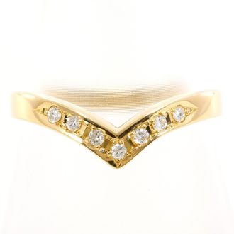 C&A Yellow Gold Yellow Gold (18K) Band Ring (Pre-Owned)