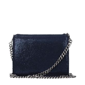 Stella McCartney Womens Blue Leather Wallet