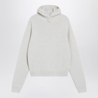Christophe Lemaire Cream Hooded Sweater