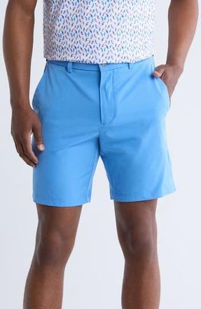 Callaway 8-Inch Solid Flat Front Golf Shorts in Marina at Nordstrom Rack, Size 40