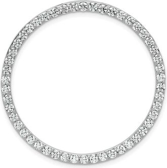 Diamond2Deal 14k Gold Lab Grown Diamond Pendant (2ct, VS, G-H)