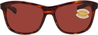 Costa VELA Copper Polarized Polycarbonate Mens Sunglasses VLA 10 OCP 56