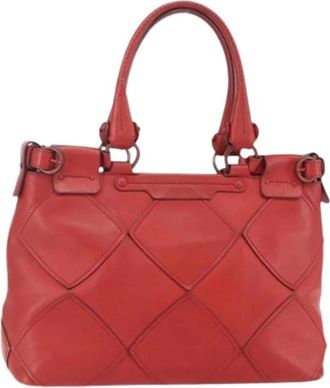 Ferragamo Pre-owned Handbags, female, Red, Size: ONE SIZE Pre-owned Handbag
