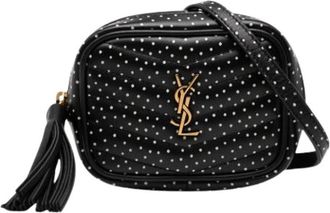 Saint Laurent Pre-owned Lou Crossbody Bag - Dames - Vintage Schoudertas - Zwart - ONE Size - Leer - Vintage