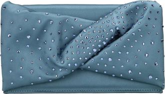 Gedebe Mayfair Clutch - Dames - Clutches - Blauw - ONE Size - Satijn - Tassen