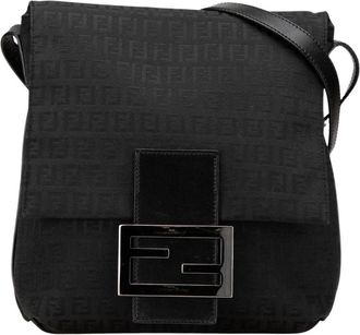 Fendi Pre-owned Baguette Schoudertas - Dames - Vintage Schoudertas - Zwart - ONE Size - Vintage