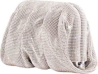 Benedetta Bruzziches Womens Clutch Venus La Petite Silver Bags