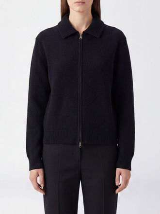 Lisa Yang Maglia polo in puro cashmere con chiusura a zip