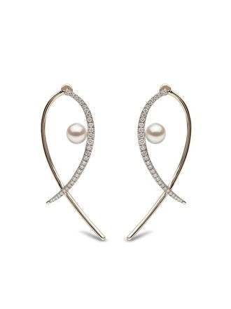 Yoko London 18kt geelgouden oorbellen