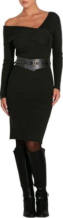 Belle & Bloom The Way You Move Knit Dress in Black at Nordstrom, Size Medium Au