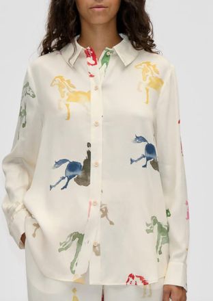 Stine Goya Long Sleeve Shirt In Off White