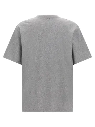 Alexander McQueen Skull-Print T-Shirt - Gray
