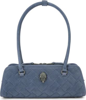 Kurt Geiger Kensington Quilted Shoulder Bag in Denim at Nordstrom