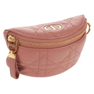 Dior Pre-owned Vintage Pouch - Dames - Pre-owned - Roze - Maat: ONE Size Leer