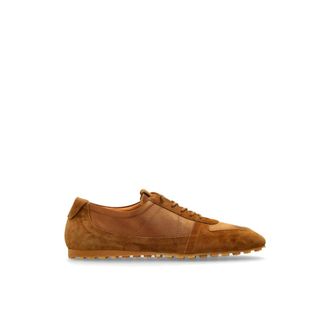Aeyde Sneakers, female, Brown, Size: 8 1/2 US UMA Leather Shoes