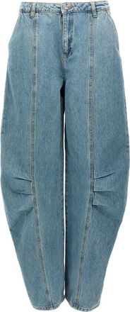 Rotate Light Blue Sculptured jeans